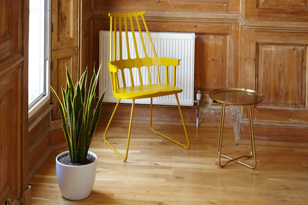 yellow chair style